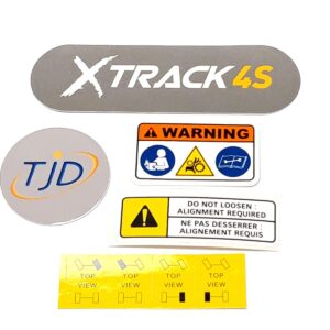 S-Kit, Decals TJD XTRACK 4S - 1 track