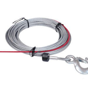 Wire rope with stopper & hook 4.8mm x 15.2m for Cub 3