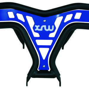 XRW FRONT BUMPER X16 - YAMAHA YFZ 450R BLACK BLUE PHD