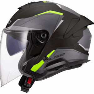 LS2 OF618 VERSO II AIR BLACK H-VIS YELLOW L