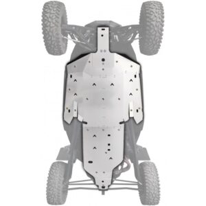 XRW SKID PLATES KIT ALU - POLARIS RZR PRO R