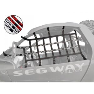 XRW ROLL CAGE NETS BLACK / RED - SEGWAY VILLAIN SX10