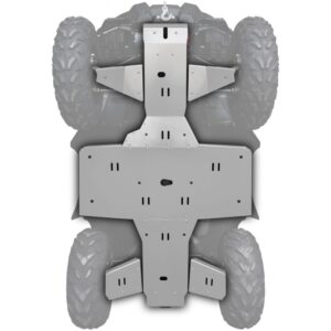 XRW COMPLETE KIT ALU 4mm - KYMCO MXU 550-700 (2020+)