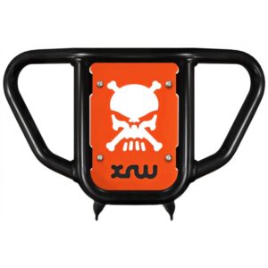 XRW FRONT BUMPER XR9 BLACK PHD ORANGE - YAMAHA YFZ 450R