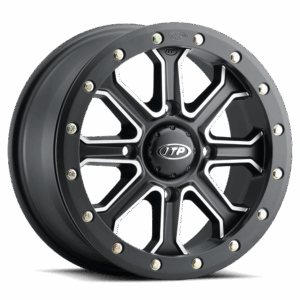 ITP INERTIA BEADLOCK, 14x7 (5+2) 4/136 (+30mm) Matte Black/Machined
