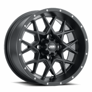 ITP HURRICANE 15x7 (5+2) 4/136 Matte Black