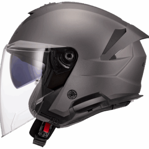 LS2 OF618 VERSO II SOLID MATT TITANIUM XXL
