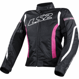 LS2 GATE LADY JACKET BLACK PINK S