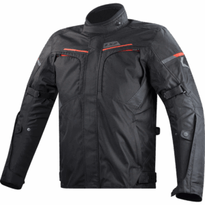 LS2 ENDURANCE MAN JACKET BLACK RED XXL