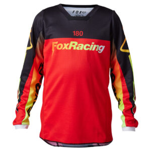 FOX Yth 180 Morphic Statk - YXL, Fluo RED MX