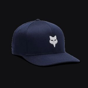 FOX Head Tech Flexfit Hat, Midnight S/M