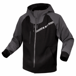 LS2 THROTTLE MAN JACKET BLACK DARK GREY L