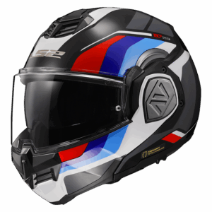 LS2 FF906 ADVANT SPORT GL.BLACK BLUE RED-06 XL