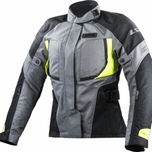 LS2 PHASE LADY JACKET GREY BLACK YELLOW XXL