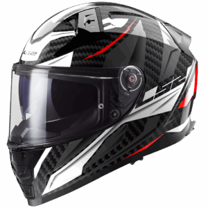 LS2 FF811 VECTOR II C SAVAGE WHITE RED GREY-06 4XL