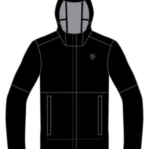 FOX Ranger O.R. Packable Rain Jacket - 2X, Black