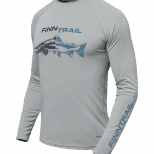 Finntrail Longsleeve Wave Fish Grey M