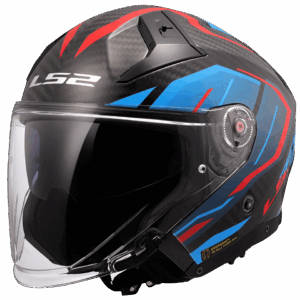 LS2 OF603 INFINITY II C URUS BLUE RED-06 M