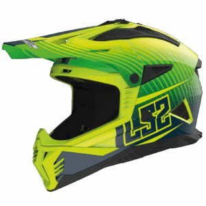 LS2 MX708 FAST II DUCK M.H-V GREEN H-V YELL.-06 XXL