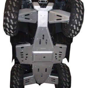 Ricochet ATV Polaris XP550/850 2009-19, Skidplate set with floorboard plates