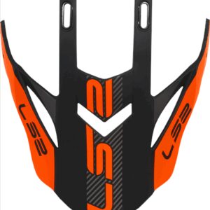LS2 MX436 EVO PEAK ADVENTURER BLACK ORANGE
