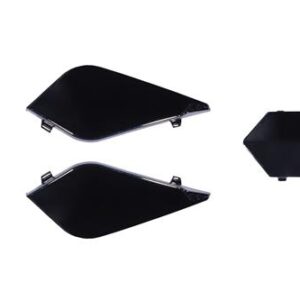 LS2 MX701 PEAK SCREWS+COVERS GLOSS BLACK
