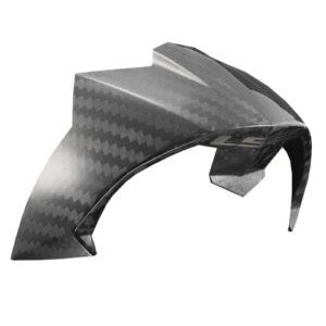 LS2 FF805 SPOILER MATT CARBON FOR FIM VERSION