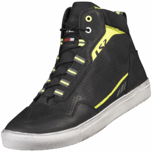 LS2 ZOE MAN BOOTS BLACK H-V YELLOW 45