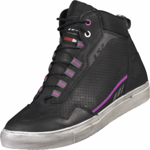 LS2 ZOE LADY BOOTS BLACK PURPLE 38