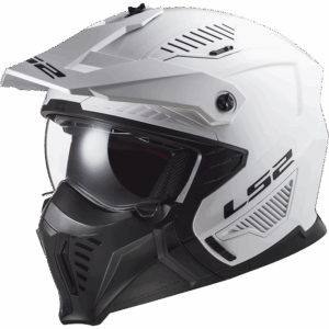 LS2 OF606 DRIFTER SOLID WHITE-06 M