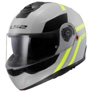 LS2 FF908 STROBE II AUTOX GREY H-V YELLOW-06 XS