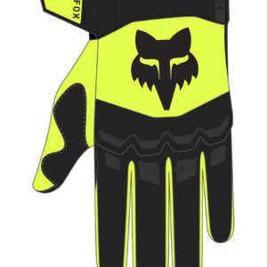 FOX Dirtpaw Glove Ce - L, Fluo Yellow MX24