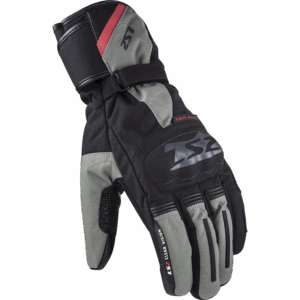 LS2 SNOW MAN GLOVES BLACK GREY XXL