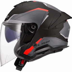 LS2 OF618 VERSO II AIR BLACK RED L