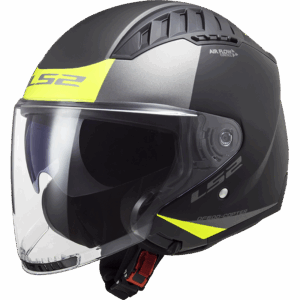 LS2 OF600 COPTER II URBANE M.BLACK H-V YELLOW-06 M