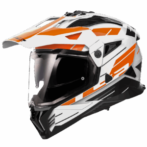 LS2 MX702 PIONEER II NAMIB WHITE ORANGE-06 XS