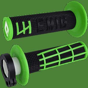 ODI GRIPS EMIG 2.0 - V2 LOCK-ON Grip BLACK/Green