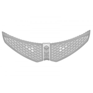 LS2 AIR VENT REAR GLITTER WHITE FF901