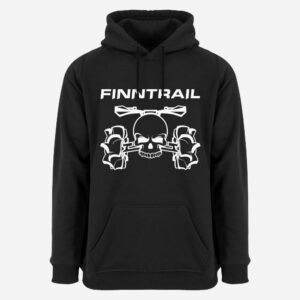 Finntrail Hoody ATV skull Black L