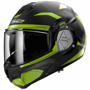 LS2 FF906 ADVANT REVO MATT BLACK H-V YELLOW-06 3XL