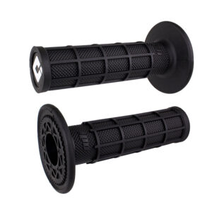 ODI GRIPS MX Full Waffle, Single Ply Black/White
