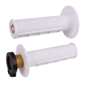 ODI GRIPS MX Lock-on v2 Half-Waffle White
