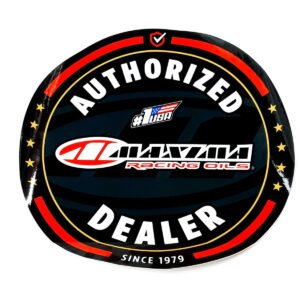 MAXIMA AUTH DEALER ROUND DECAL