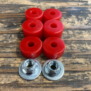 FASST 4 Red Compression, 2 Red Rebound, 2 Washers, 2 Nuts