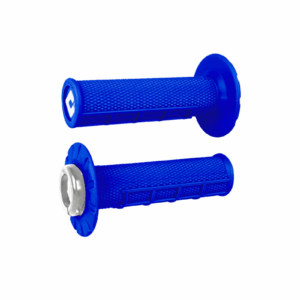 ODI GRIPS Half-Waffle V2.1 ATV MX Grip 125mm Bright Blue/Silver