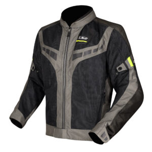 LS2 GARDA AIR MAN JACKET GREEN BLACK H-V YELLOW L