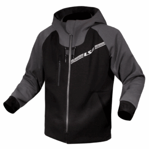 LS2 THROTTLE MAN JACKET BLACK DARK GREY M