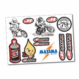 MAXIMA Decal Sheet - Maxima Vintage / Size 8.5" x 6" (22cm x 15.5cm)