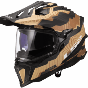 LS2 MX701 EXPLORER C TRICK BROWN SAND-06 M