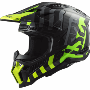 LS2 MX703 C X-FORCE BARRIER H-V YELLOW GREEN-06 L